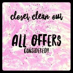 ♦️♦️Closet Clean out time!♦️♦️ deep Discounts‼️